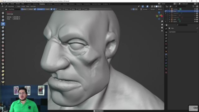 Blender Character Creation for Absolute Beginners – Screenshot 2