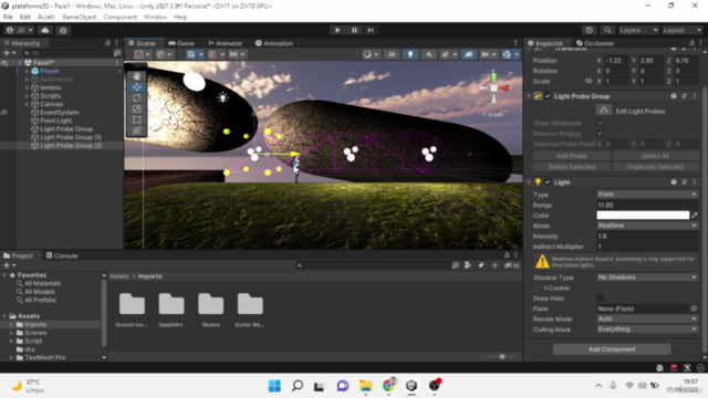 Iluminação Profissional Unity 3D 2022 – Screenshot 2