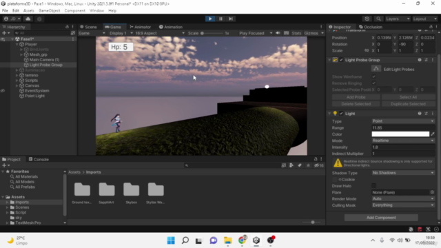 Iluminação Profissional Unity 3D 2022 – Screenshot 3