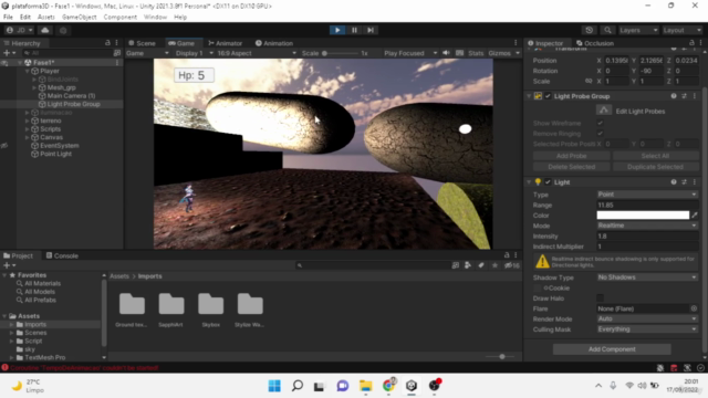 Iluminação Profissional Unity 3D 2022 – Screenshot 4