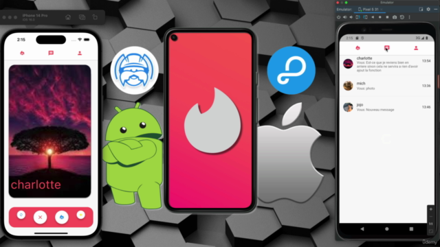 Flutter: Créez un clone de Tinder avec Parse et Back4App – Screenshot 3