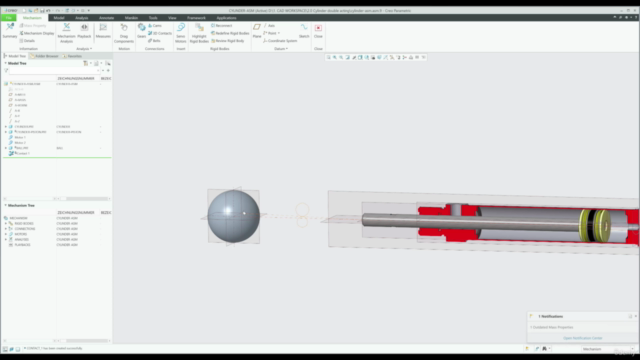 PTC Creo Parametric - CAD Animation course, create video - Screenshot_03