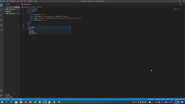 HTML – Screenshot 3