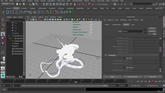 Maya Particles Course: Dynamic Particles and Motion Graphic - Screenshot_03