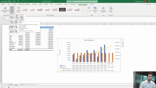 Dominando Excel: Creación de Tablas y Gráficos – Screenshot 3