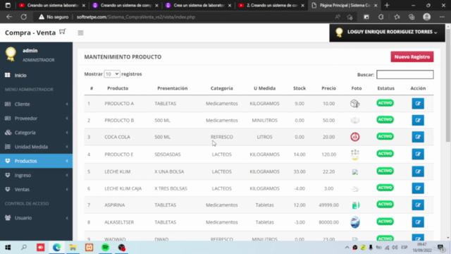 Creando un sistema de compra y venta + mvc + ajax – Screenshot 1