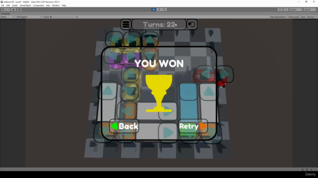 Unity Game Tutorial: IQ Car - Unblock Car - Puzzle Game – Screenshot 2