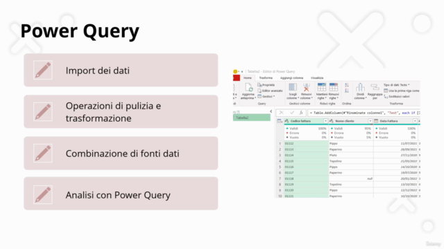 Masterclass Formule, Tabelle Pivot e Power Query su Excel – Screenshot 4