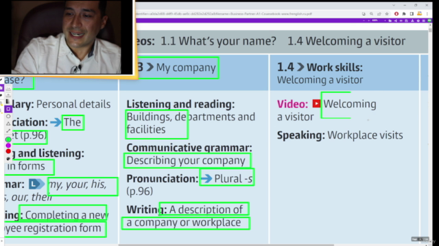 Business English and employment skills for the world of work – Screenshot 1