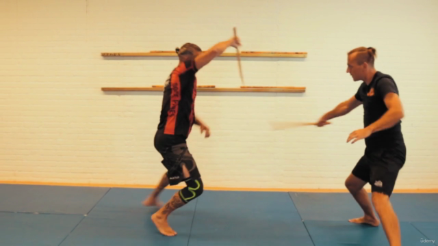 Basic Stick fighting - Single stick drills for two – Screenshot 1