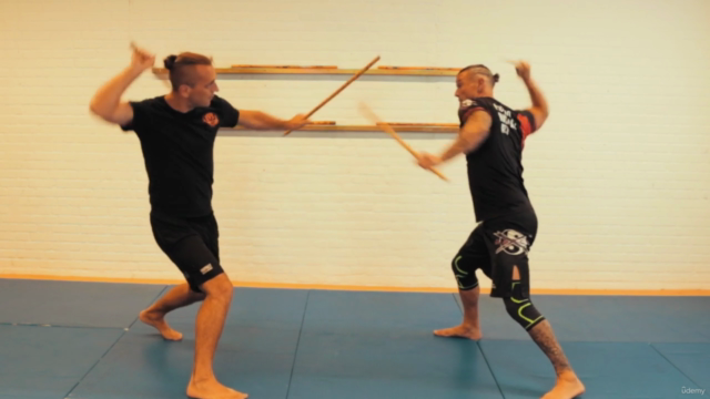 Basic Stick fighting - Single stick drills for two – Screenshot 4