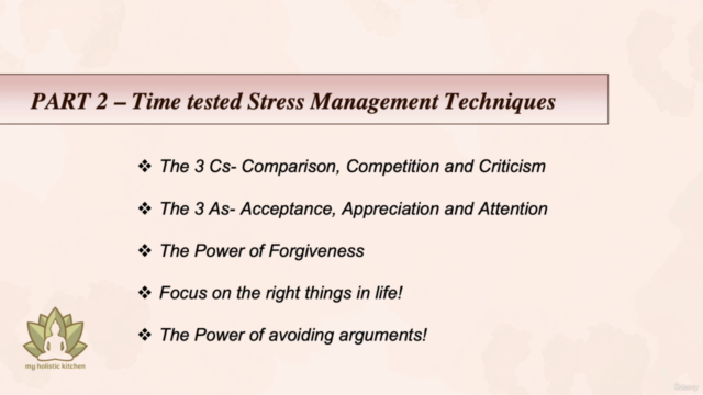 Stress Management-Part 2 Practical Tips on Stress Management – Screenshot 3