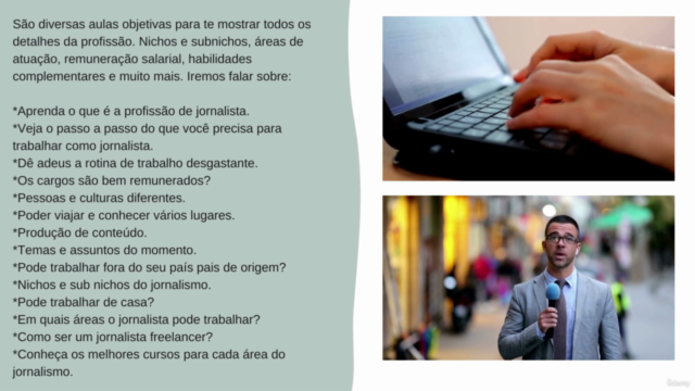 Jornalismo - Carreira, nichos, salários e muito mais. – Screenshot 4