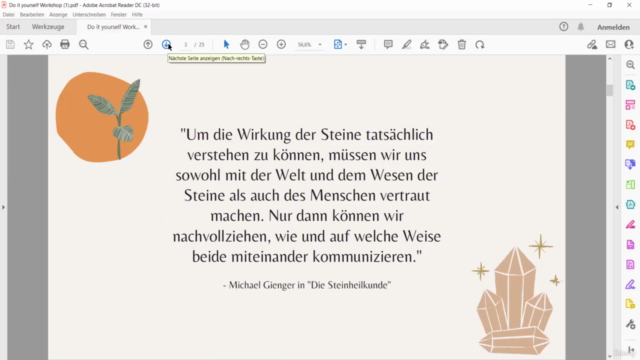 Einführung in die Kraft der Heilsteine – Screenshot 4