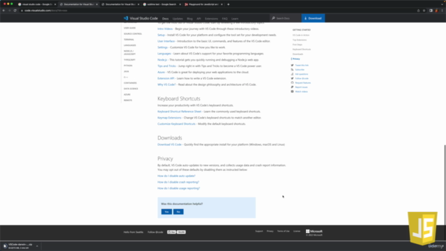 Javascript Basics 2023 – Screenshot 2