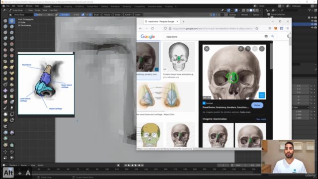 Blender Anatomy Course : Learn Male Human Anatomy – Screenshot 2