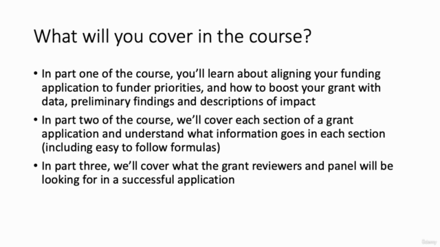 Grant Writing for Beginners – Screenshot 3