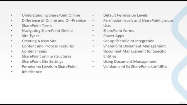 (FREE) SharePoint Online Fundamentals - Lecture (Part 1) – Screenshot 4