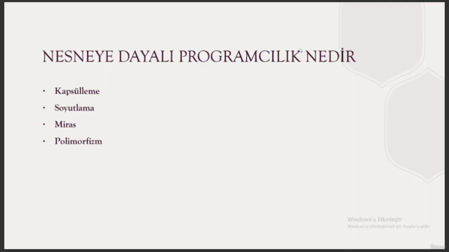 C#| Nesne Tabanlı Programlama ile Sıfırdan Uygulama Tasarımı – Screenshot 1