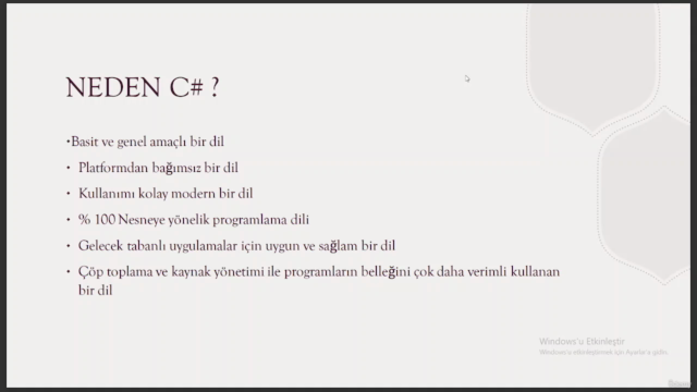 C#| Nesne Tabanlı Programlama ile Sıfırdan Uygulama Tasarımı – Screenshot 2