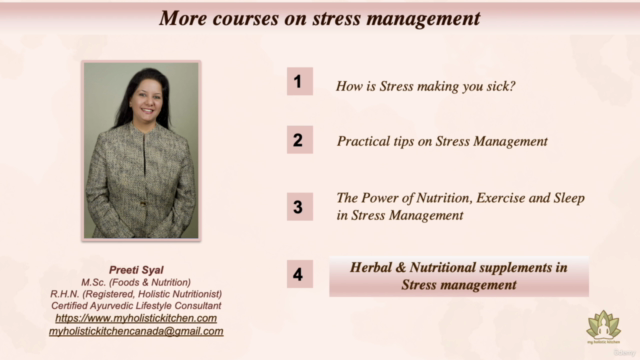 Stress Management Part 4 Herbal & Nutritional Supplements – Screenshot 2