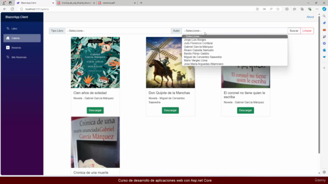 .Net 9 crea aplicaciones Web en net core con Blazor – Screenshot 3