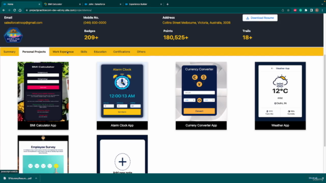Build 7 Real-Time Salesforce(LWC) Projects + Bonus Project – Screenshot 3