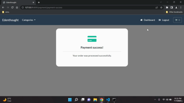 Python Django: Build an E-commerce Store - 2024 - Screenshot_03