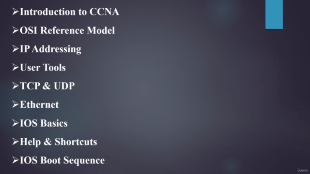 Certificate in CISCO Certified Network Associate – Screenshot 3