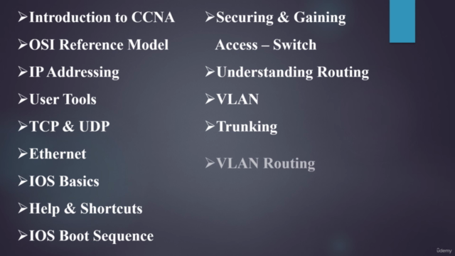 Certificate in CISCO Certified Network Associate – Screenshot 4