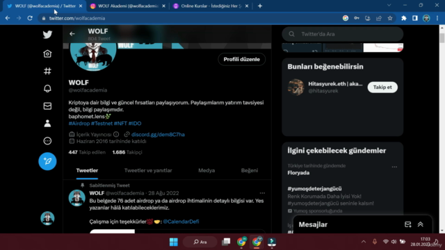 Kripto para airdrop ve ön satış eğitimi. – Screenshot 3