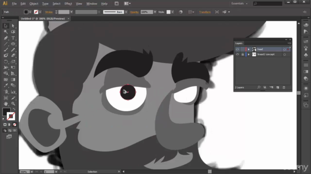 Create Detailed and Poseable Character in Adobe Illustrator – Screenshot 1
