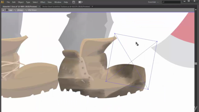 Create Detailed and Poseable Character in Adobe Illustrator – Screenshot 4