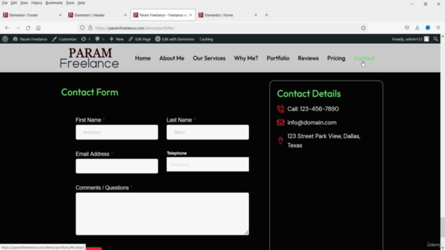 WordPress : Create Professional website - Web Design Course – Screenshot 2