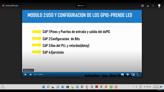 Programación de microcontroladores dsPIC33F Family-Parte I – Screenshot 1