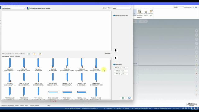 Programação de Torno CNC com Mastercam – Screenshot 2