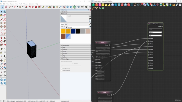 Sketchup in Arabic: Parametric Modeling - Screenshot_03