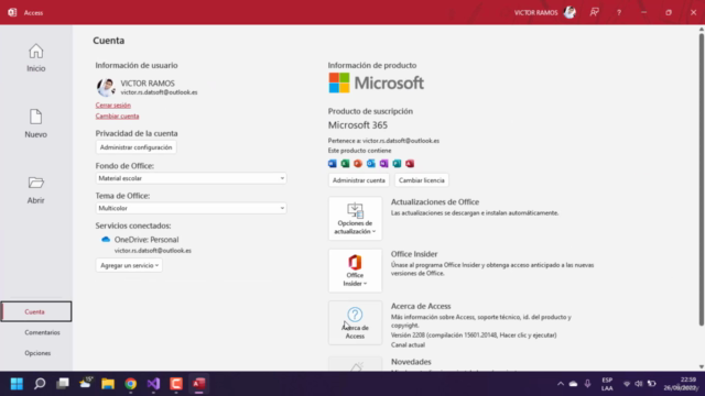 Proceso CRUD (C Sharp y Microsoft Access) - Screenshot_01