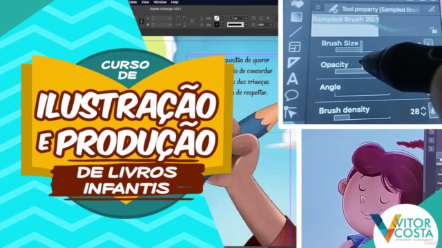 Ilustração de Livros Infantis – Screenshot 1