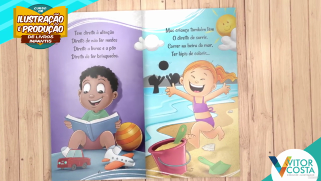 Ilustração de Livros Infantis – Screenshot 4