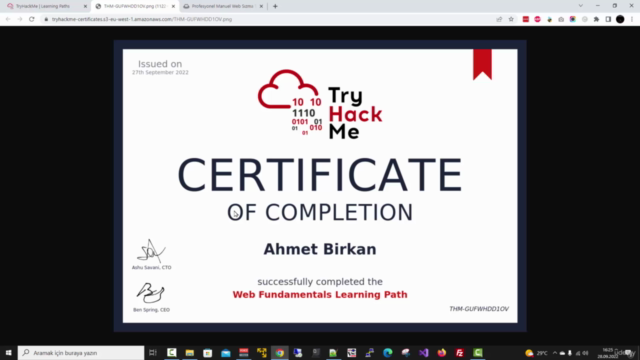 2023 - Profesyonel Manuel Web Sızma Testi – Screenshot 4