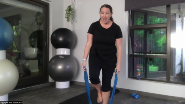 Pilates Classes using the Band, Wall & Light Weights – Screenshot 4