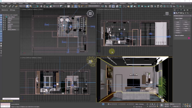 Modéliser une scène d'intérieur entière sur 3ds Max - Screenshot_01