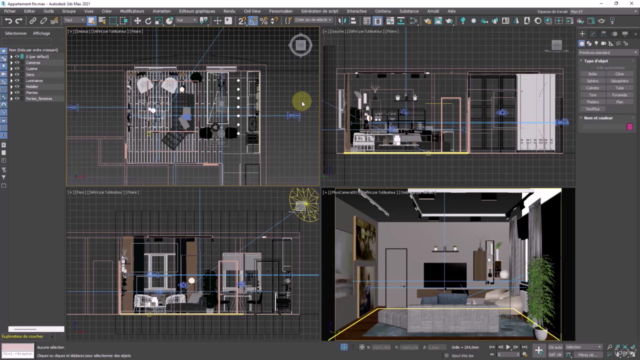 Modéliser une scène d'intérieur entière sur 3ds Max - Screenshot_03