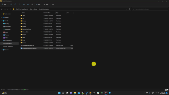 Make Arcade Vehicle System Unreal Engine C++ (beginner- pro) – Screenshot 2