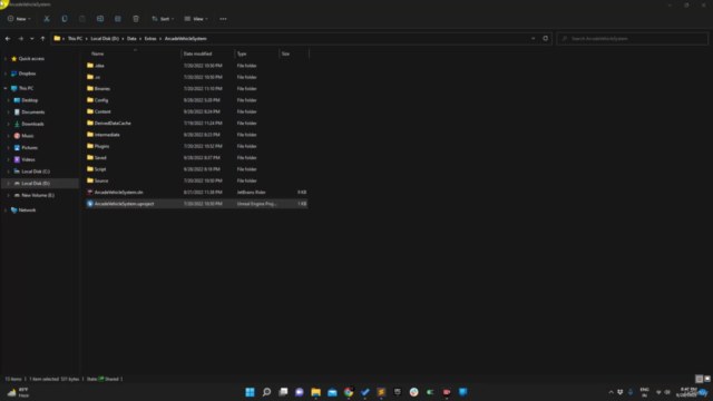 Make Arcade Vehicle System Unreal Engine C++ (beginner- pro) – Screenshot 4
