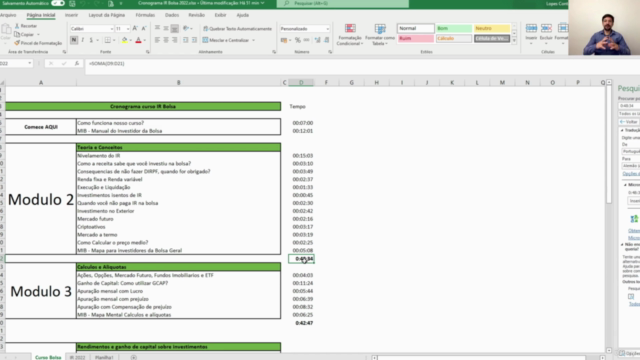 Curso Imposto de Renda da Bolsa de Valores – Screenshot 3