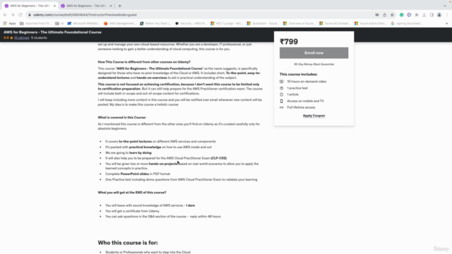 AWS for Beginners - The Ultimate Foundational Course – Screenshot 3