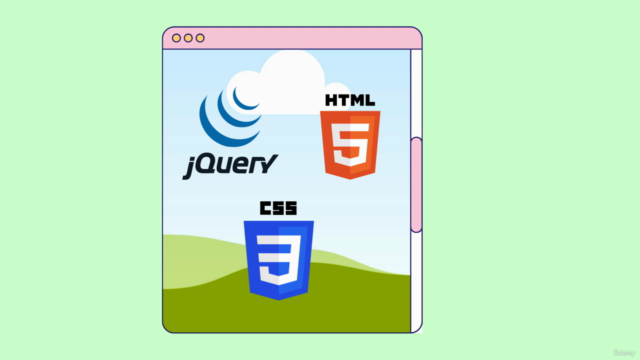 Sıfırdan JQuery Öğrenin Ve JQuery İle Projeler Geliştirin – Screenshot 4