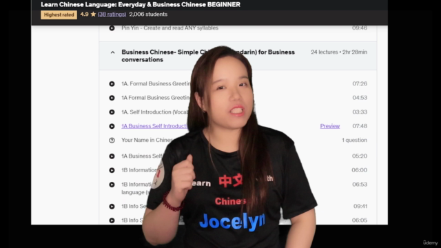 Learn Chinese Language: Everyday & Business Chinese BEGINNER – Screenshot 2